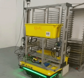 Sideloader robots for autonomous warehousing